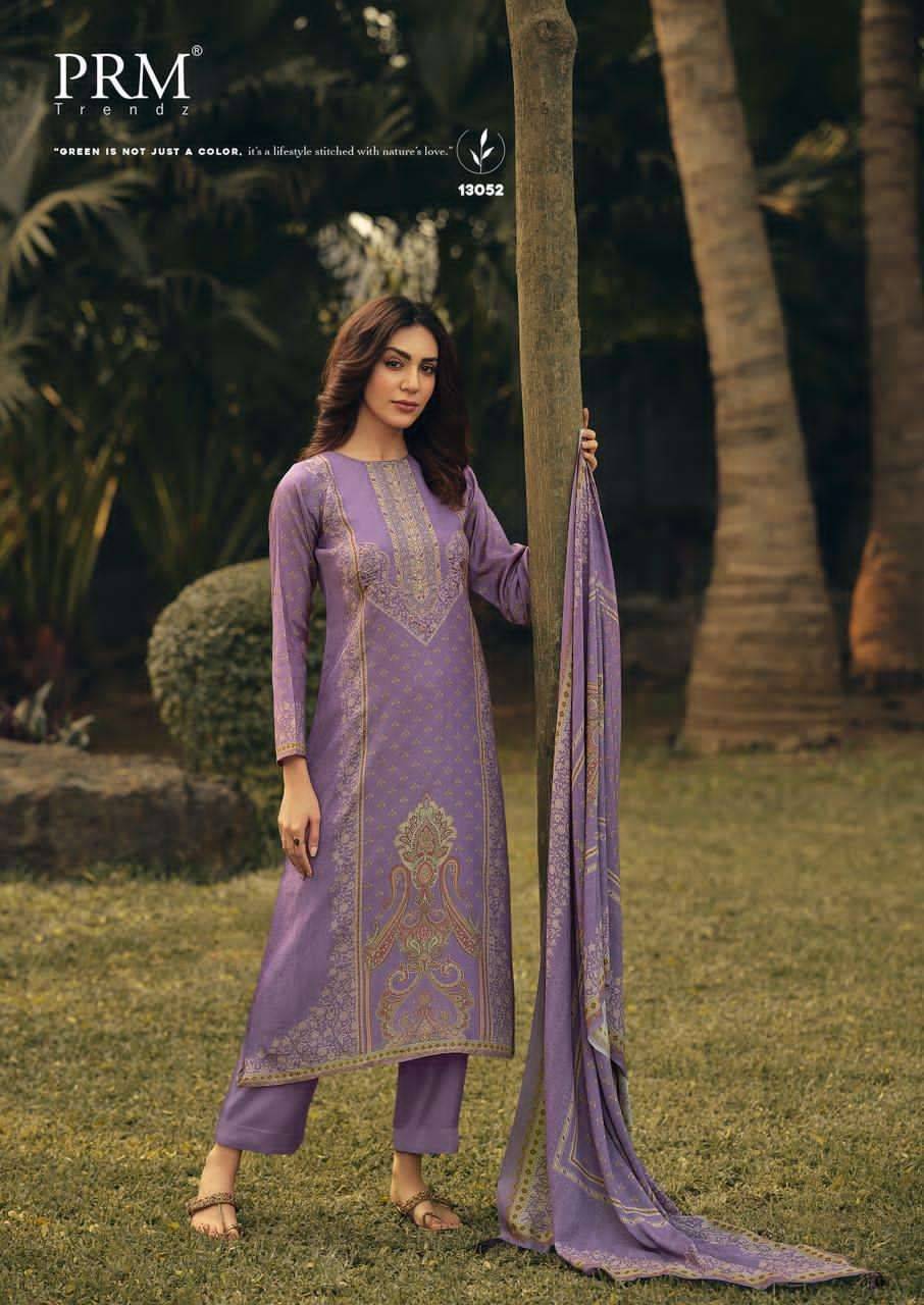 JULIETTE By PRM TRENDZ 13051 To 13056 Series Stylish Beautiful Colourful PURE BEMBERG SILK Dresses At Wholesale Price